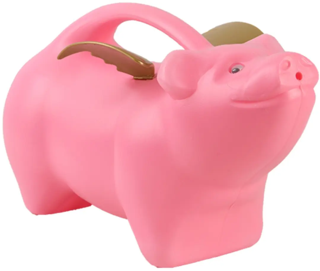 Esschert Design Gieter Vliegend Varken 2.15L - Roze