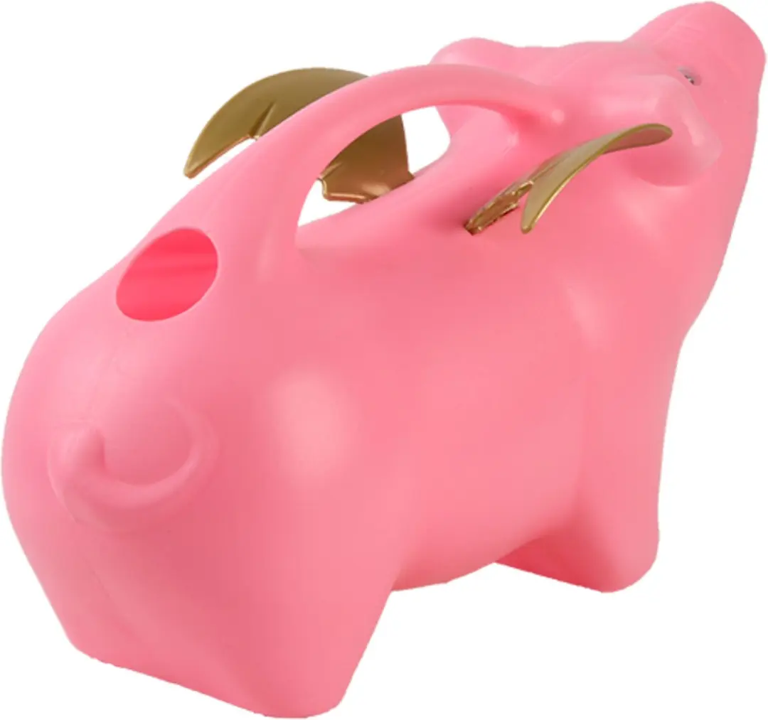 Esschert Design Gieter Vliegend Varken 2.15L - Roze
