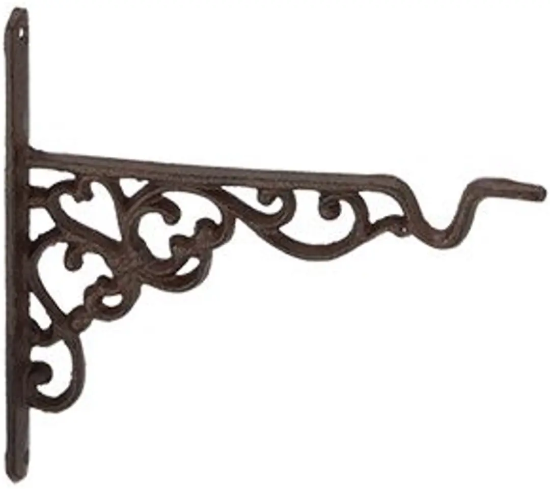 Esschert Design Hanging Basket Haak S - Bruin - afbeelding 5 van 6