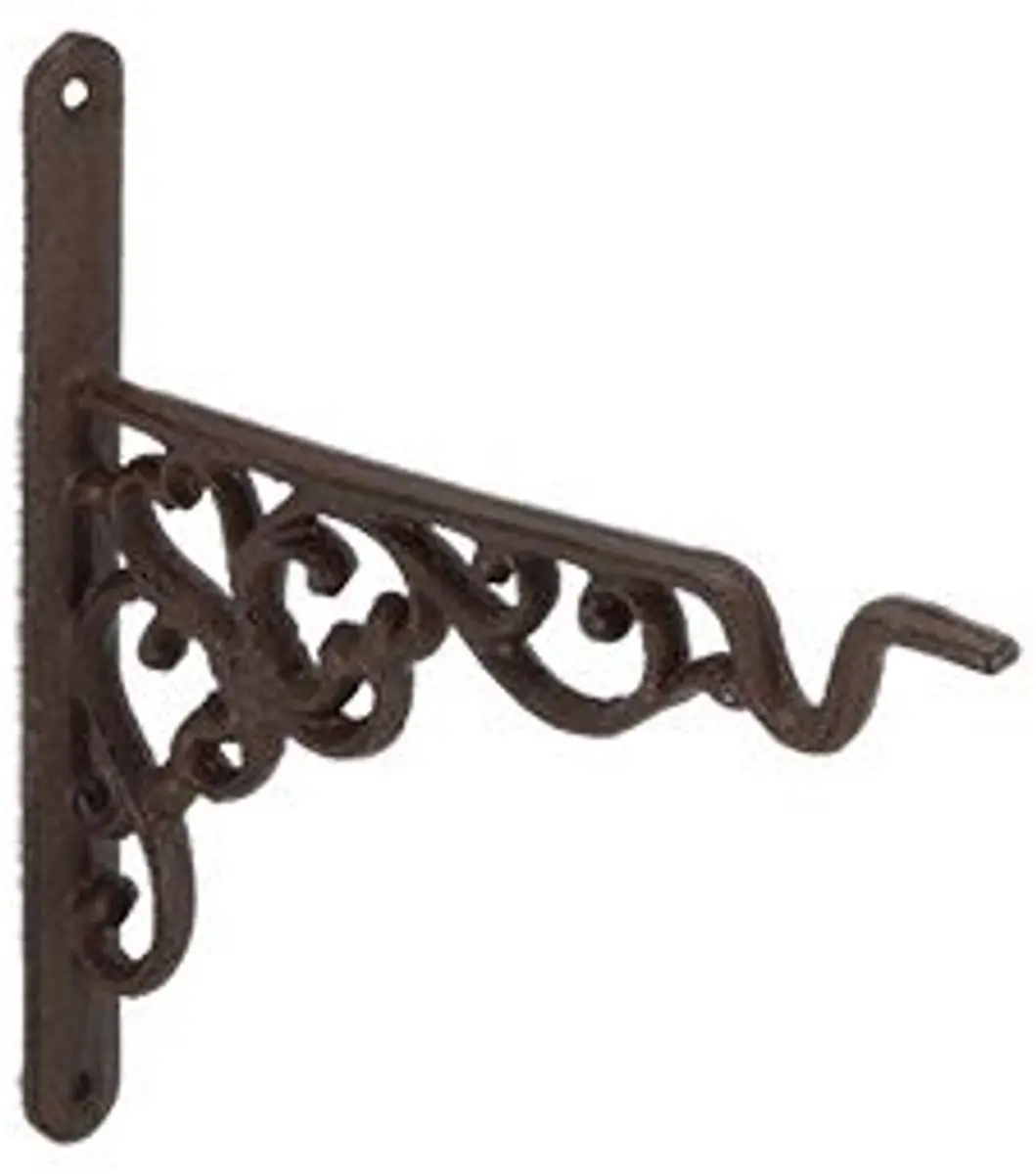 Esschert Design Hanging Basket Haak S - Bruin - afbeelding 4 van 6