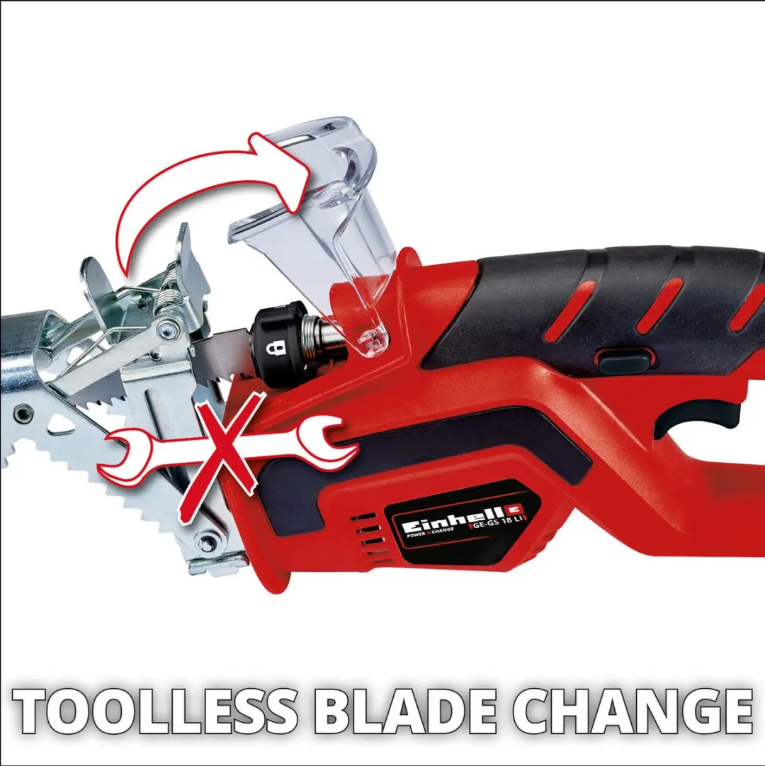 Einhell Accu Takkenzaag GE-GS 18 Li Solo Power X-Change - 18V