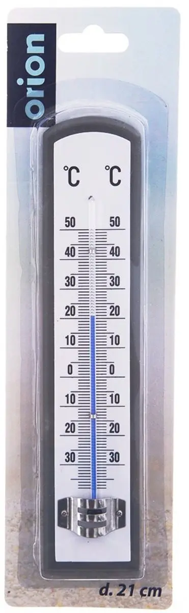 Orion Buitenthermometer Hout Grijs