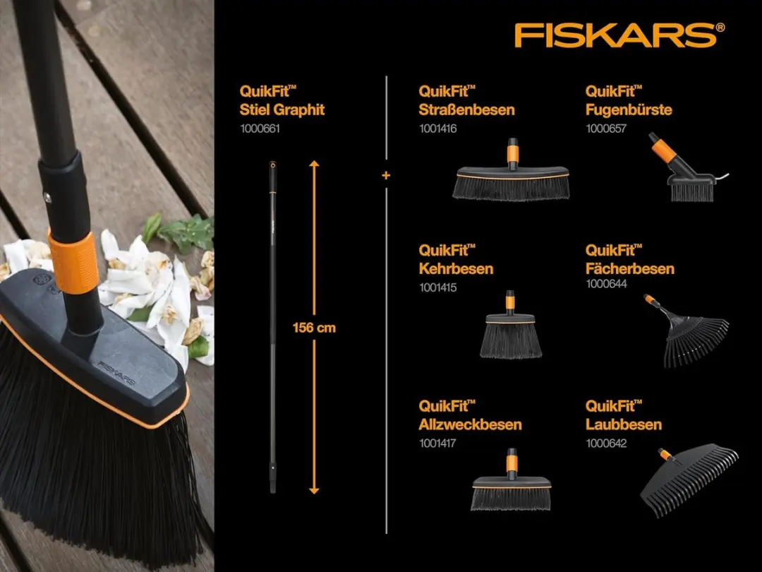 Fiskars QuikFit Voegenborstel - Onkruidverwijderaar - afbeelding 2 van 6