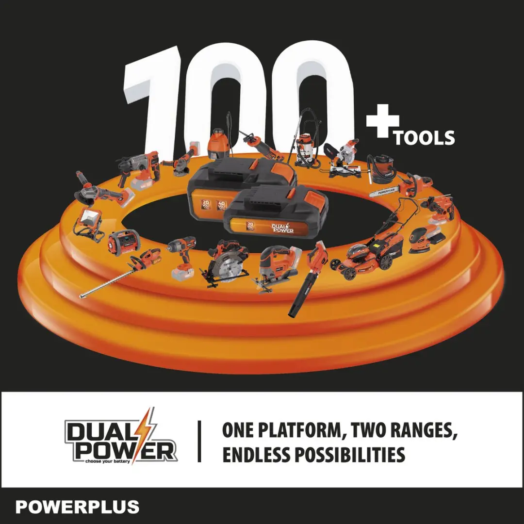 Powerplus Dual Power Bladblazer 40V - 200 km/h - afbeelding 6 van 6