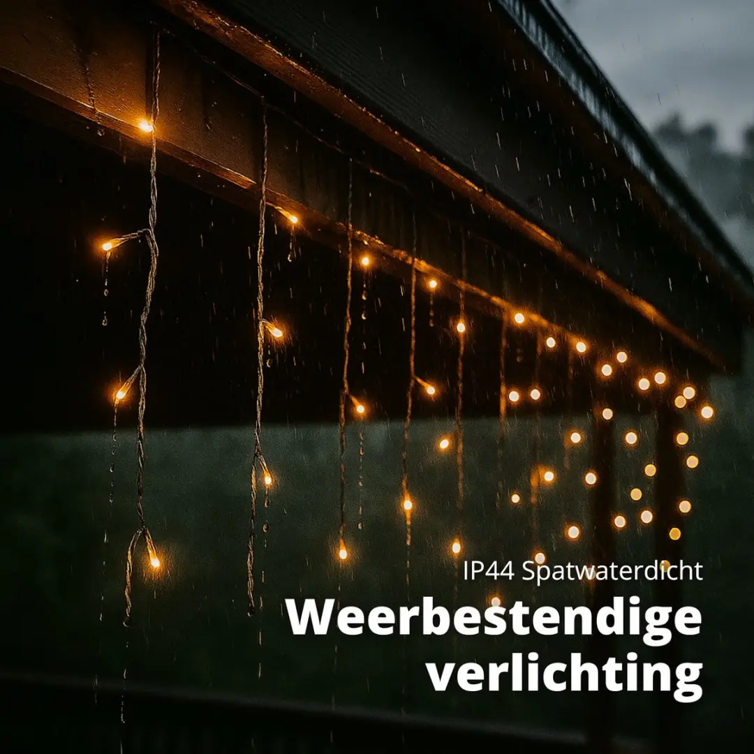 FlinQ IJspegelverlichting 250 LED Warm Wit - 14m