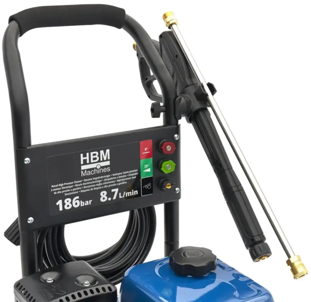 HBM H135617 Benzine Hogedrukreiniger 186 bar - 8,7L/min