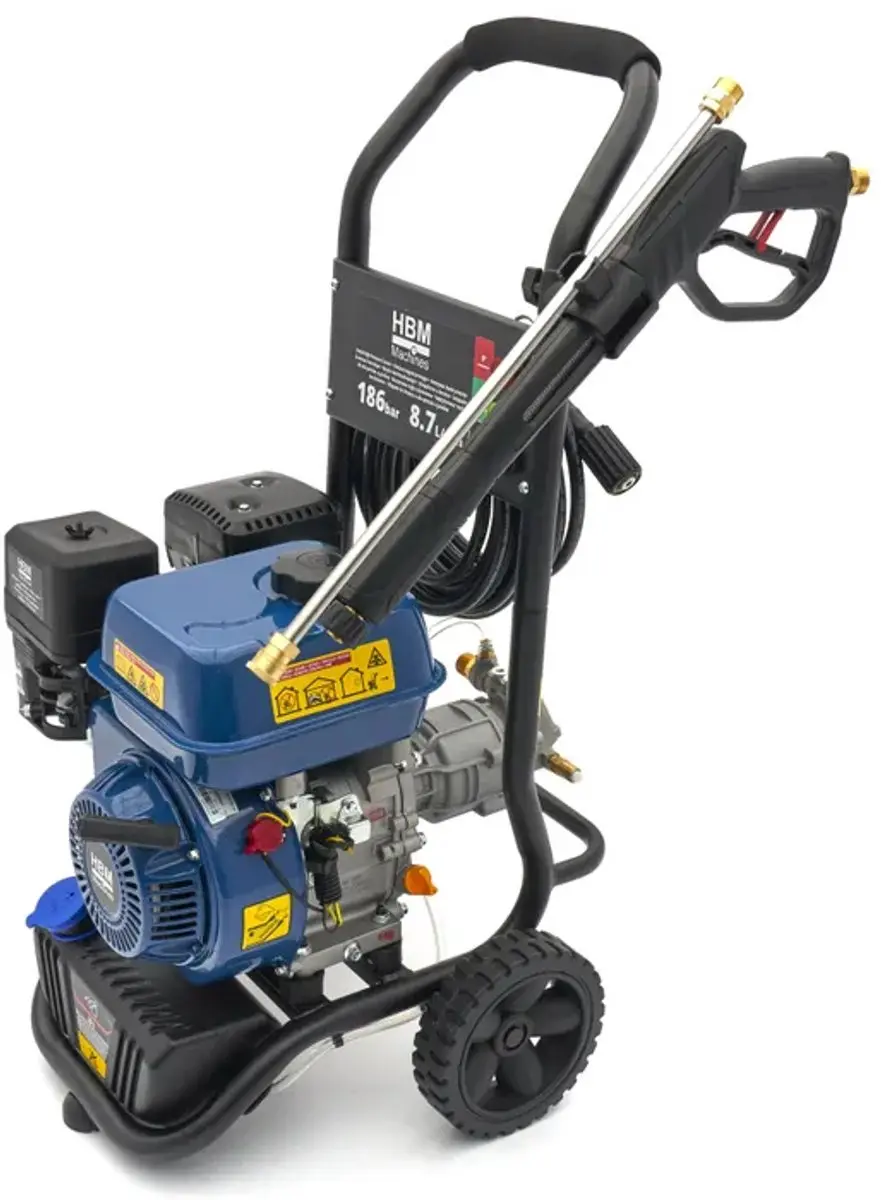 HBM H135617 Benzine Hogedrukreiniger 186 bar - 8,7L/min