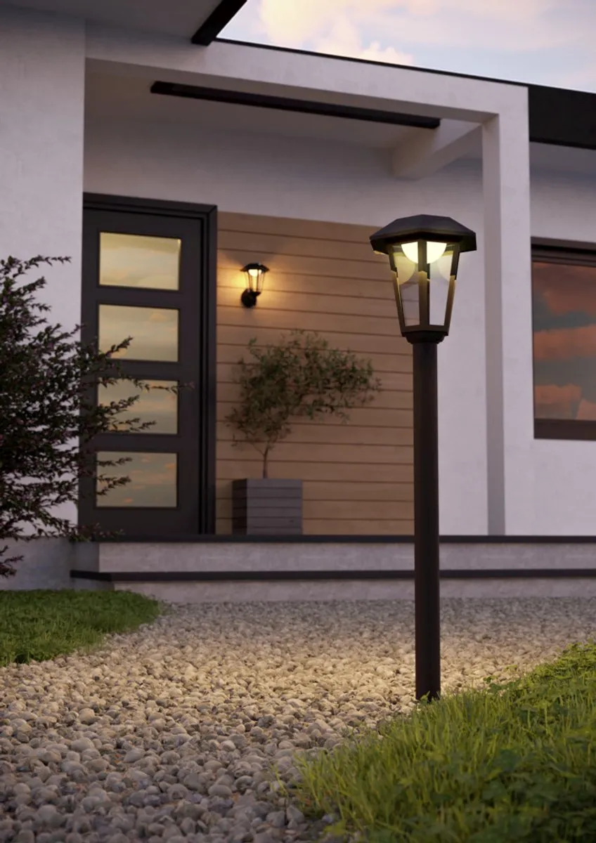 Eglo Prietta Solar Priklamp Buiten LED 87.7cm - Zwart - afbeelding 6 van 6