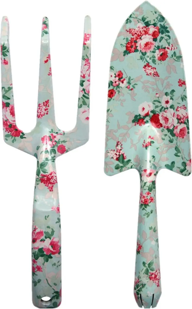 Esschert Design Rozenprint Tuingereedschapset