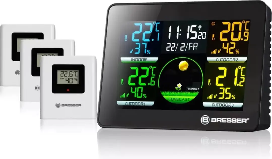 Bresser Weerstation Thermo Hygro Quadro NLX