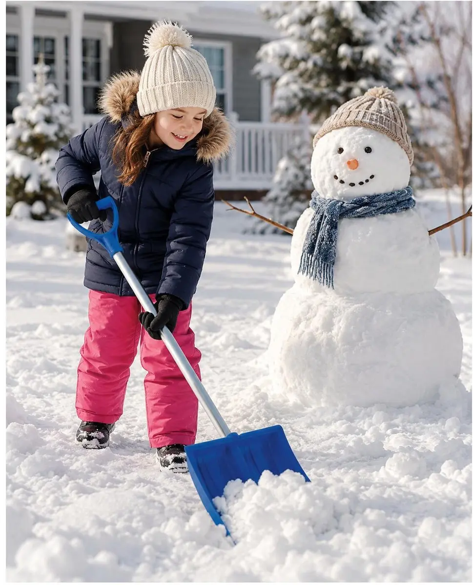 Prosperplast Kinder Sneeuwschep Blauw 94cm