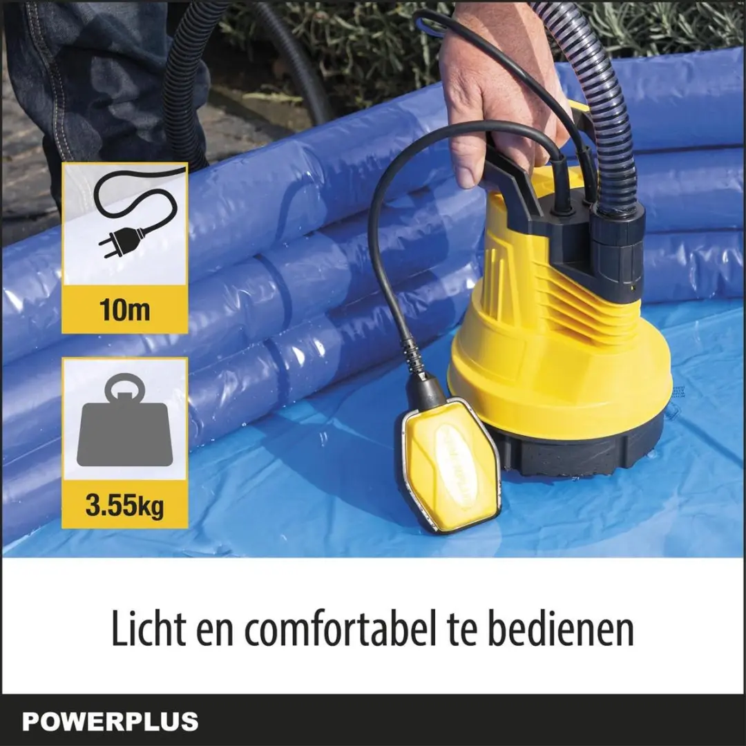 Powerplus Dompelpomp POWXG9502 350W - 5000 l/u