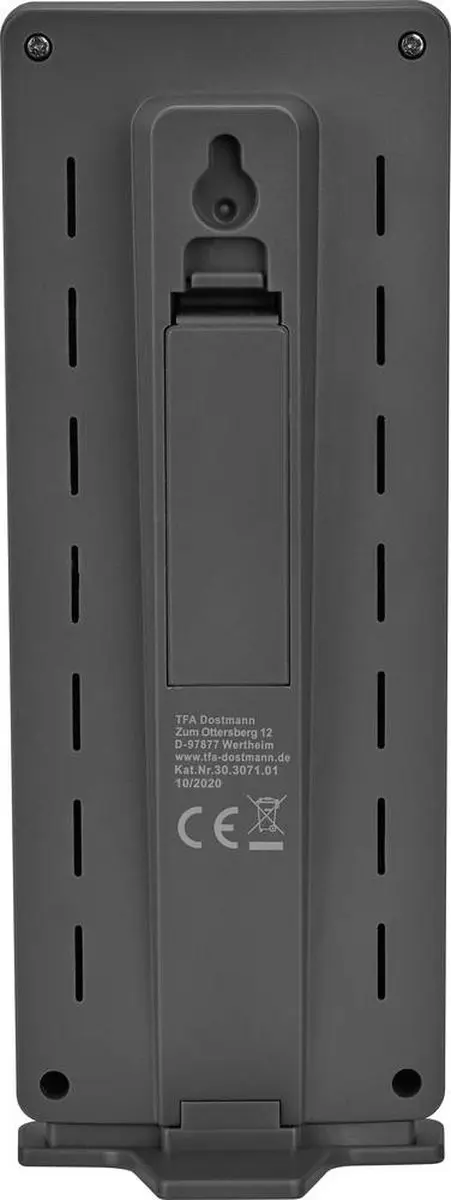 TFA Dostmann LOGOneo 30.3071.01 Funk-Thermometer - Zwart