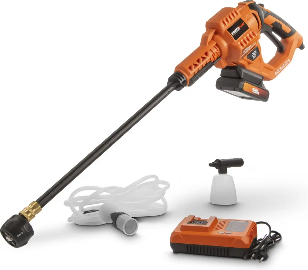 Powerplus Dual Power Accu Hogedrukreiniger POWDPG80621