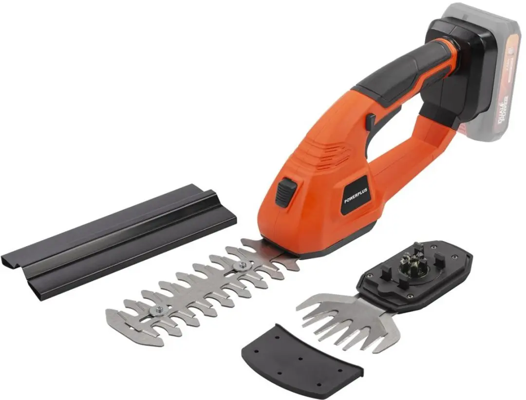 Powerplus 8V Haagschaar 12cm - met accu