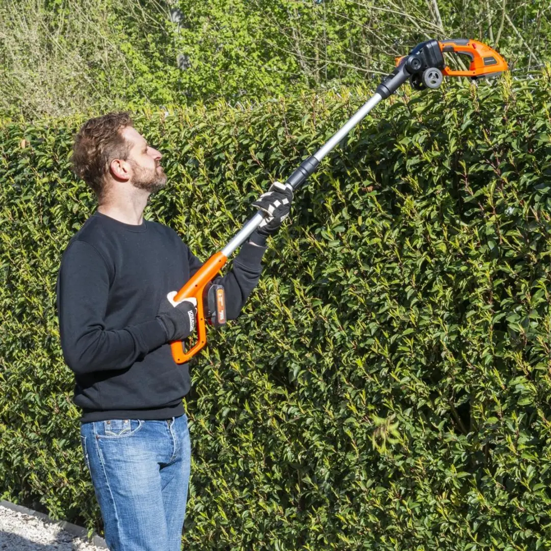 Powerplus 8V Haagschaar 12cm - met accu