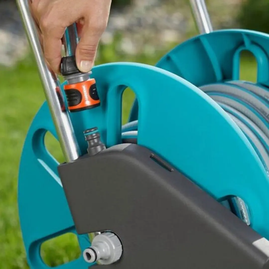 Gardena CleverRoll M Slangenwagen 60m - Blauw