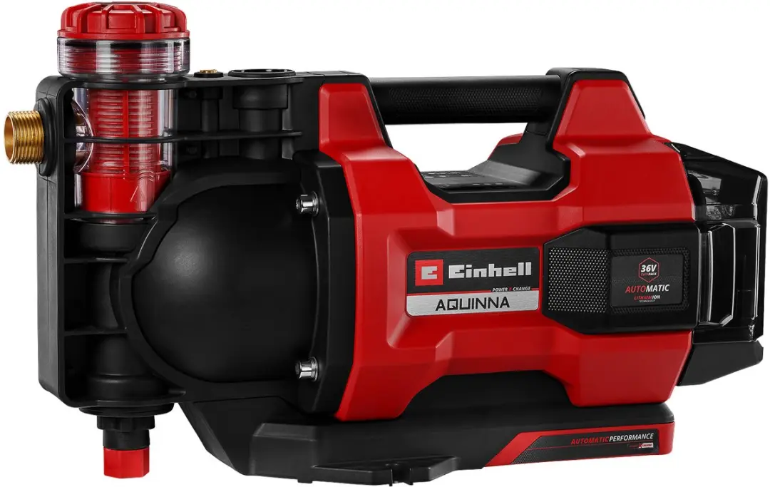 Einhell Accu Aquinna 36/38 F LED Automatic Tuinpomp 36V - afbeelding 6 van 6