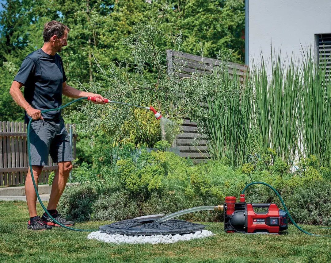 Einhell Accu Aquinna 36/38 F LED Automatic Tuinpomp 36V