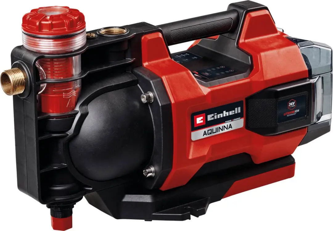 Einhell Accu Aquinna 36/38 F LED Automatic Tuinpomp 36V
