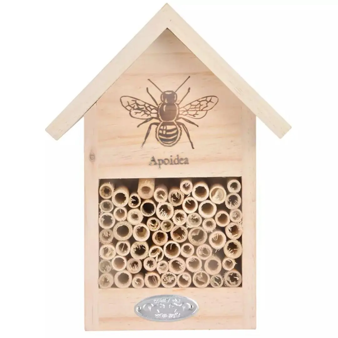 Esschert Design Bijenhuis Silhouet 16,9x22,9cm - Multikleur