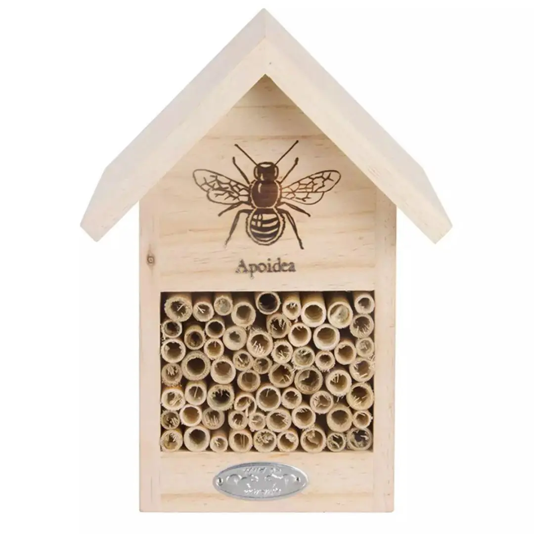 Esschert Design Bijenhuis Silhouet 16,9x22,9cm - Multikleur