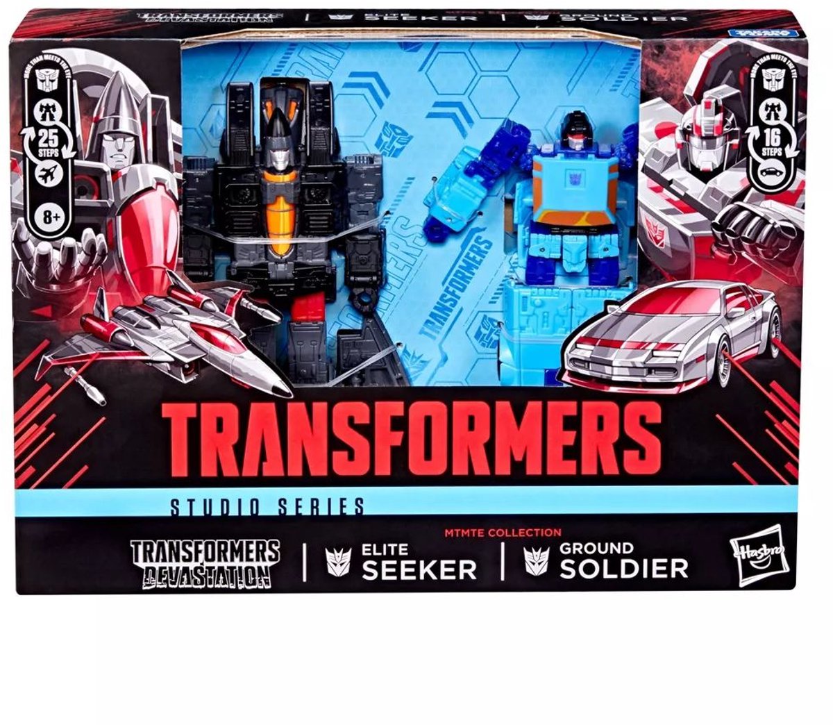 Transformers Studio Series Devastation Ground Soldier and Elite Seeker