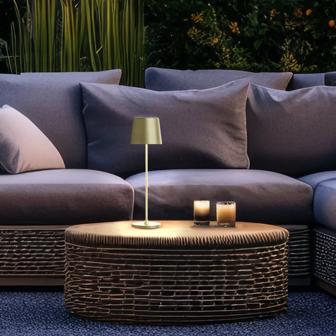 Brilliant Kaami LED Tafellamp - 310 Lm - Goud