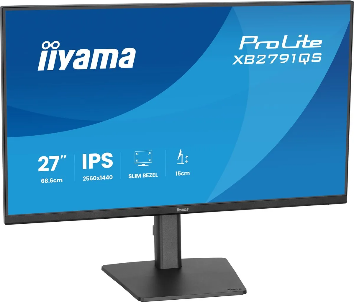 iiyama ProLite XB2791QS-B1 Monitor 27" QHD IPS - Zwart