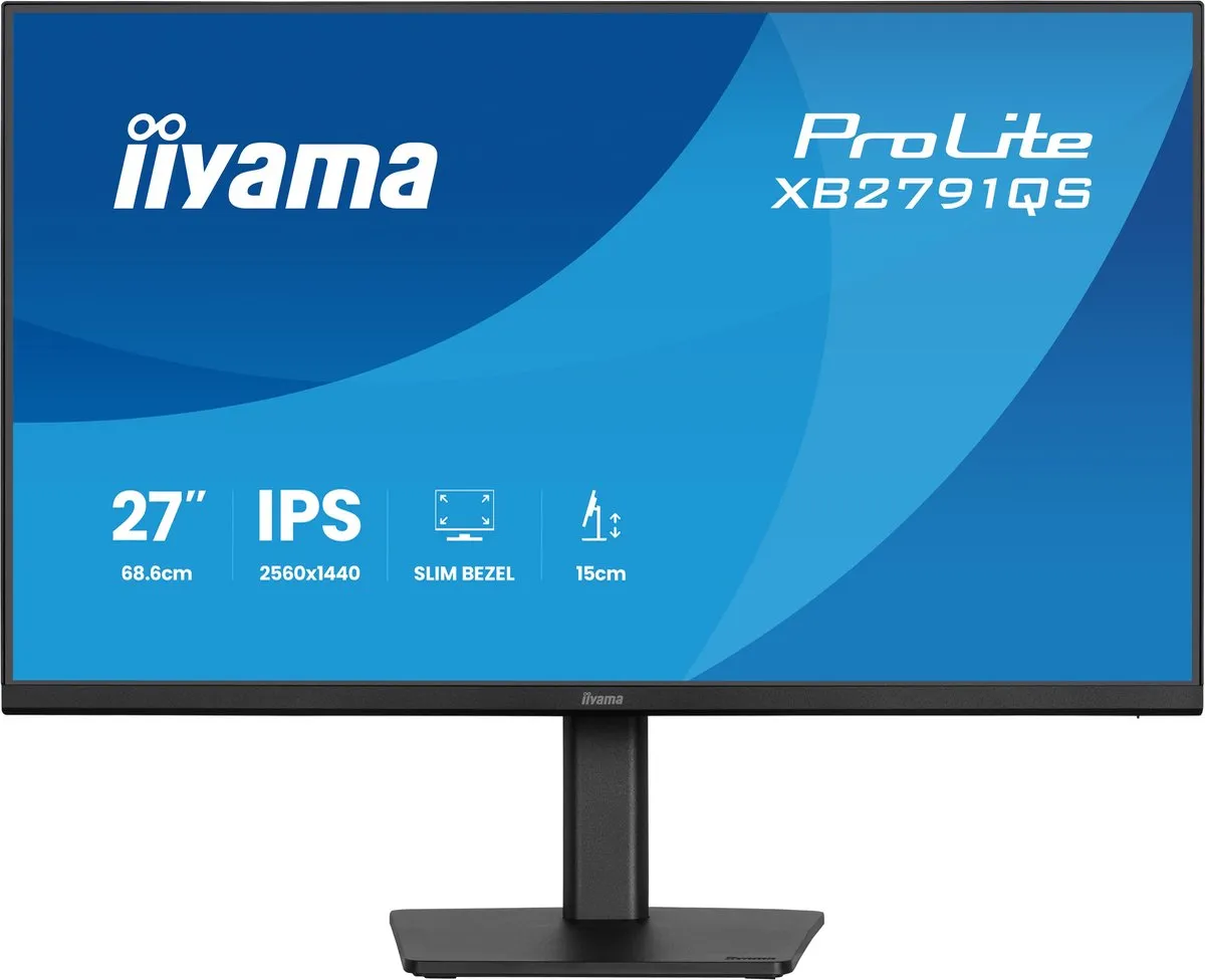 iiyama ProLite XB2791QS-B1 Monitor 27" QHD IPS - Zwart
