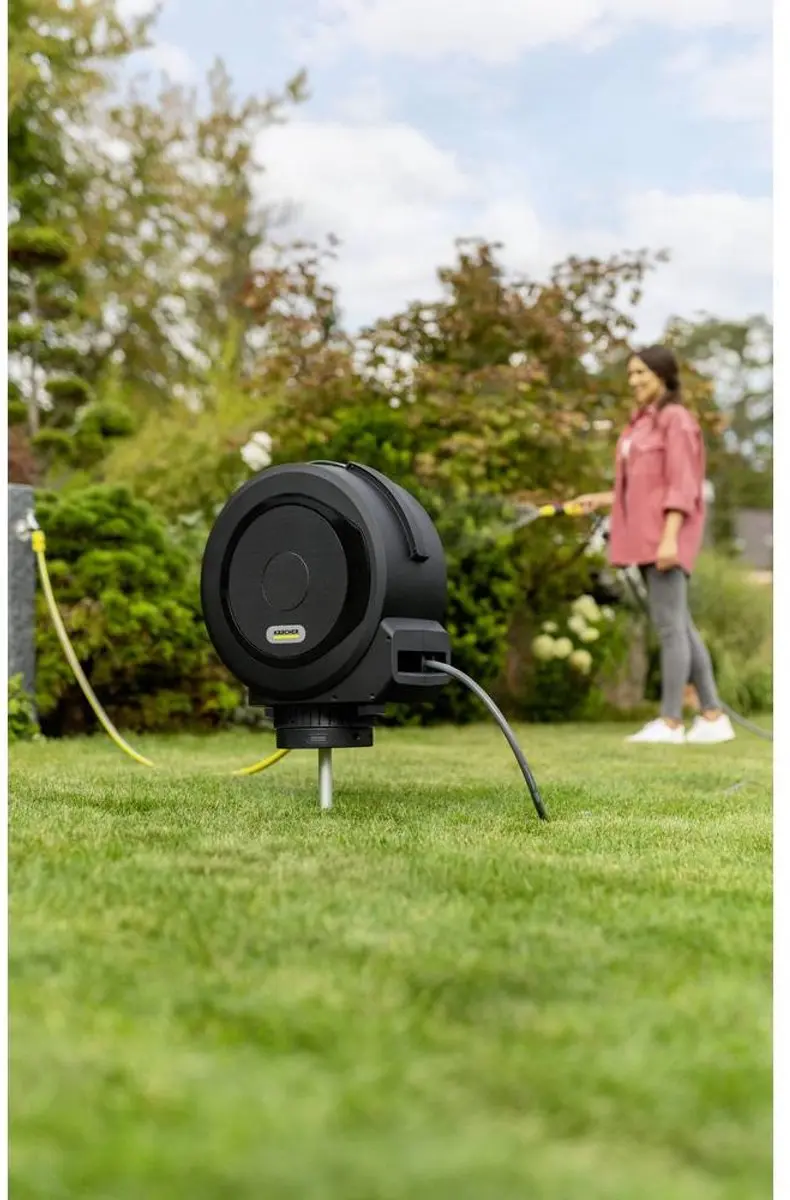 Kärcher HBX 4.20 Automatic Slangoproller 20m - Zwart - afbeelding 6 van 6