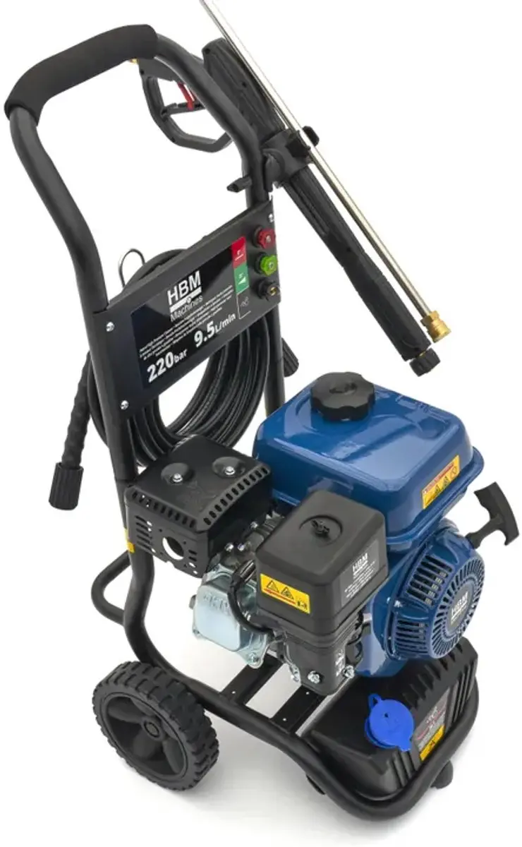 HBM H135618 Benzine Hogedrukreiniger 220 bar - 9,5L/min - afbeelding 4 van 6