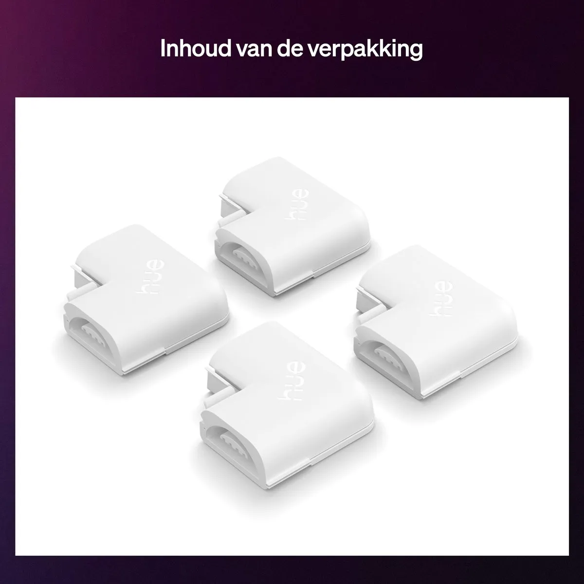 Philips Hue Flux L-connector - 4 Stuks - Wit - afbeelding 6 van 6