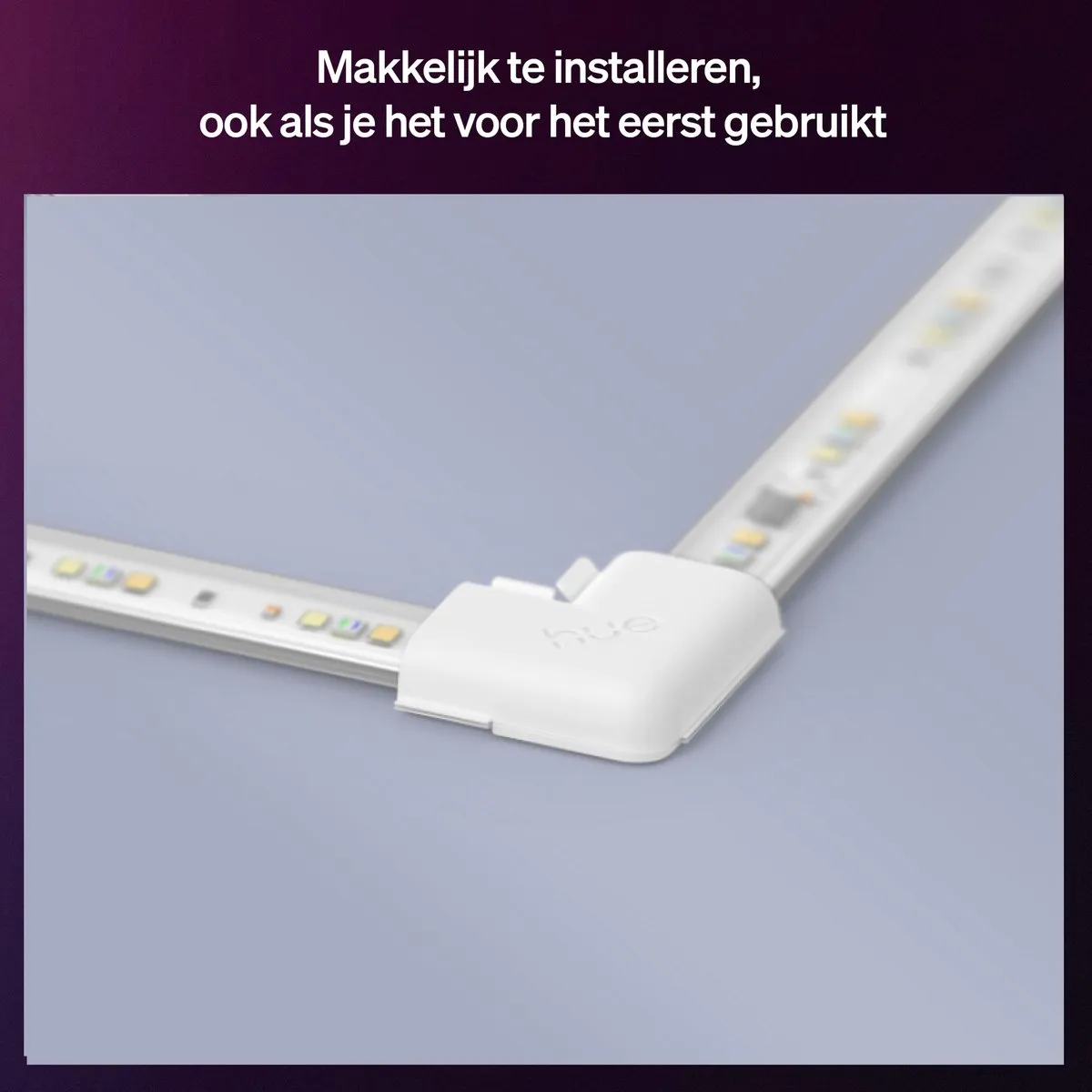 Philips Hue Flux L-connector - 4 Stuks - Wit