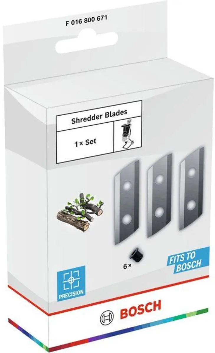 Bosch Tuinhakselaarmessen UniversalShredder 2x18V - afbeelding 4 van 5