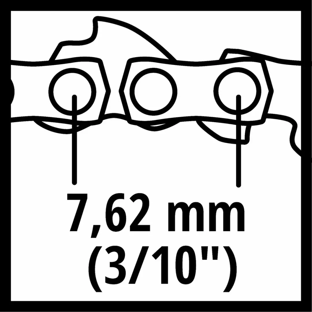 Einhell Zaagketting 15cm 28 Schakels 1,3mm - afbeelding 3 van 4