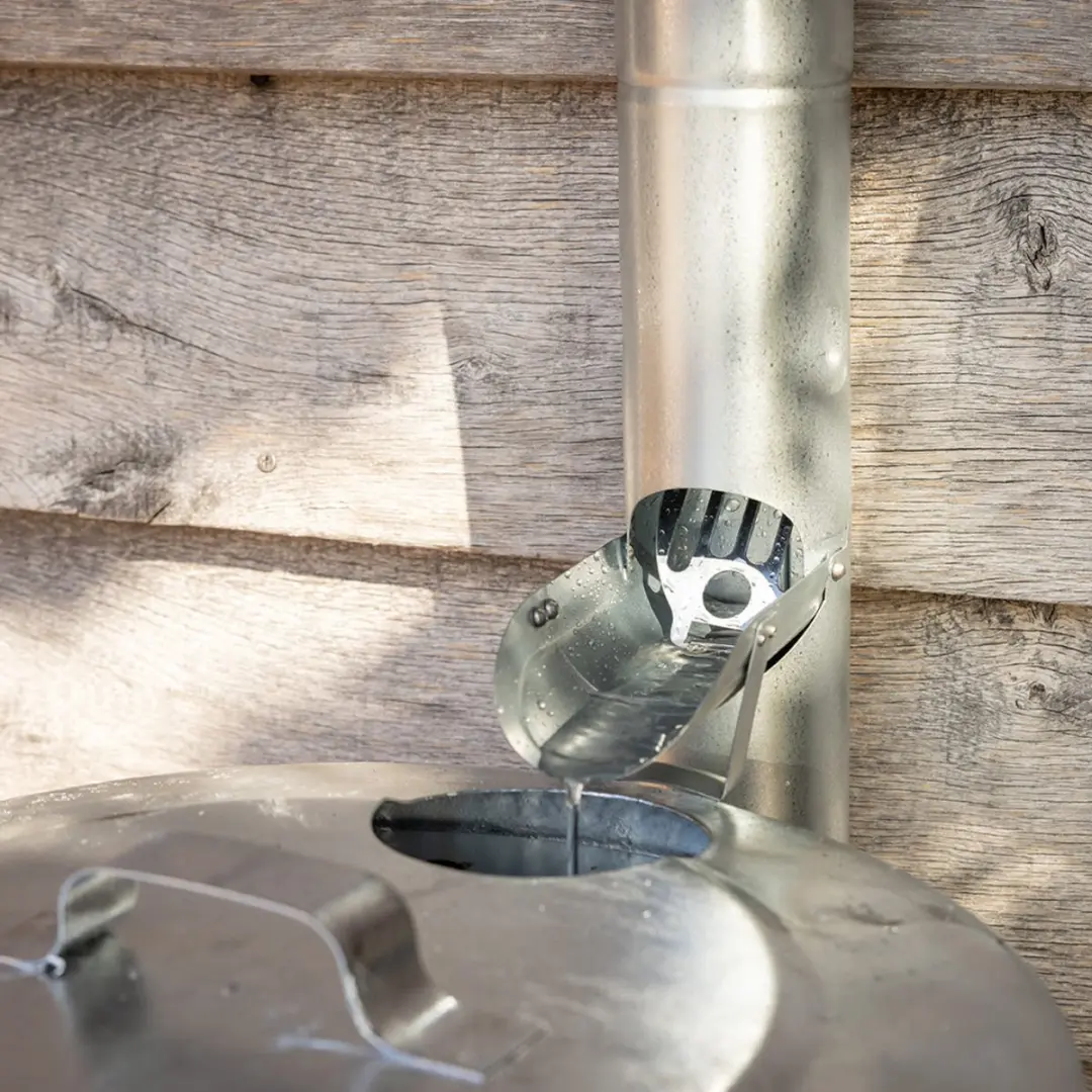 Esschert Design Regentonklep Zink - 1 Stuk
