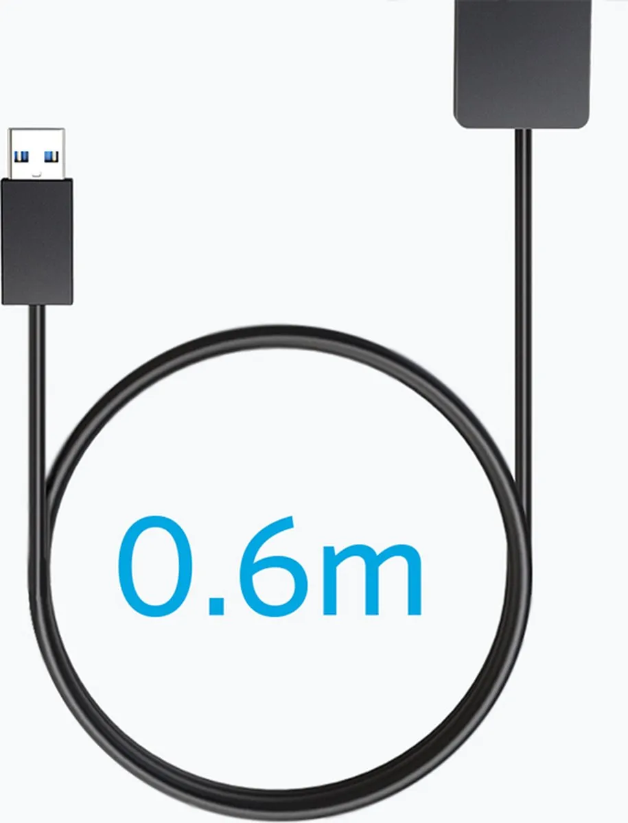 Anker A7516016 4-poorts USB 3.0 Data Hub - Zwart