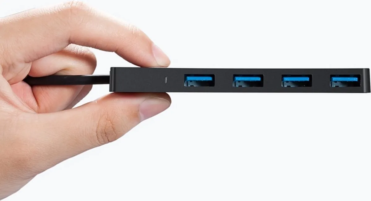Anker A7516016 4-poorts USB 3.0 Data Hub - Zwart