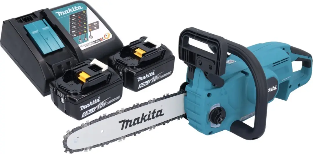 Makita DUC 307 RTX2 Accu Kettingzaag 18V 30cm - 2x 5,0Ah Accu