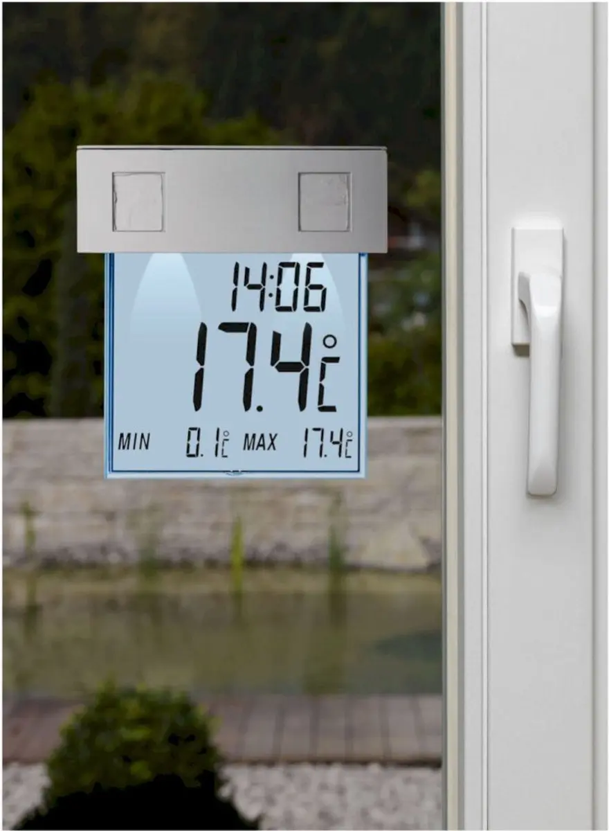 TFA Dostmann Vision Solar Thermometer - Zilver