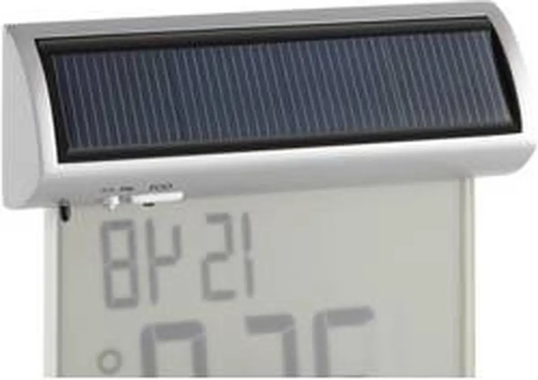 TFA Dostmann Vision Solar Thermometer - Zilver - afbeelding 6 van 6