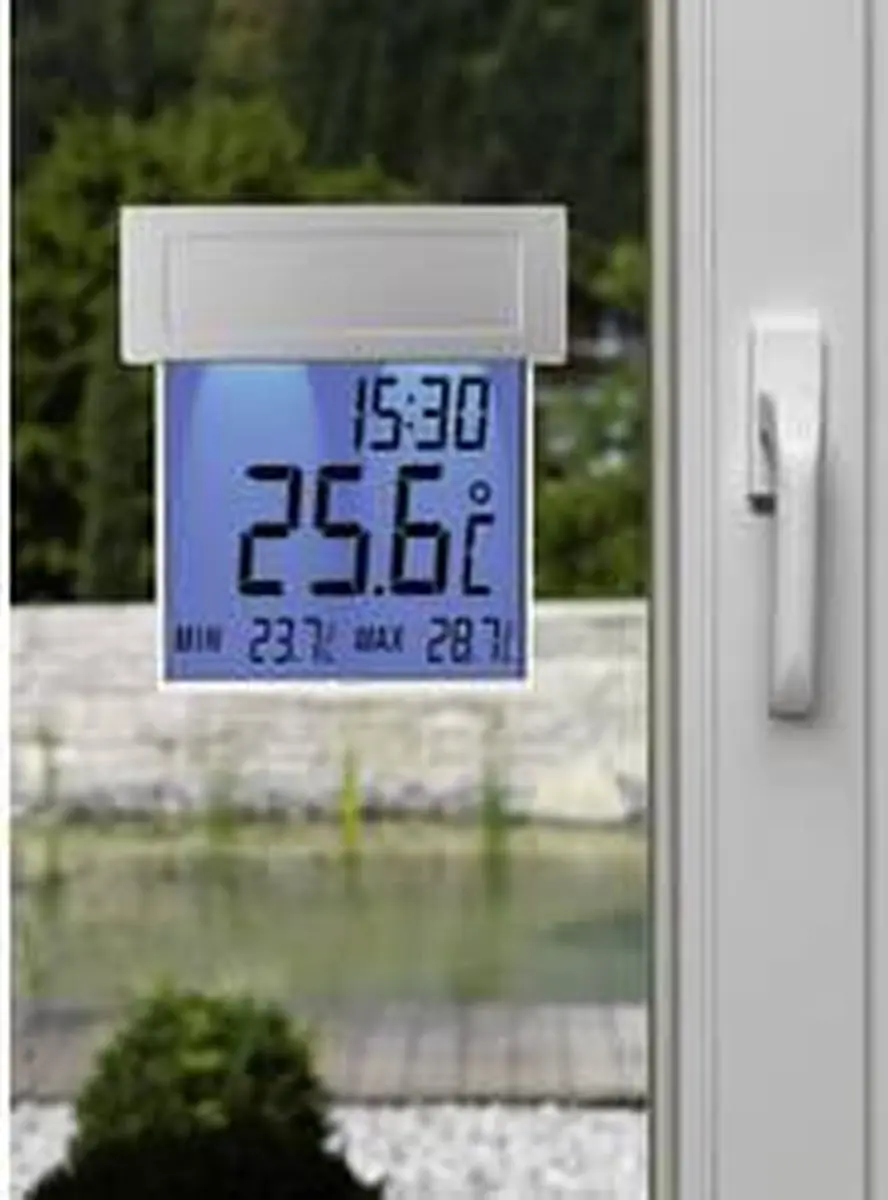 TFA Dostmann Vision Solar Thermometer - Zilver