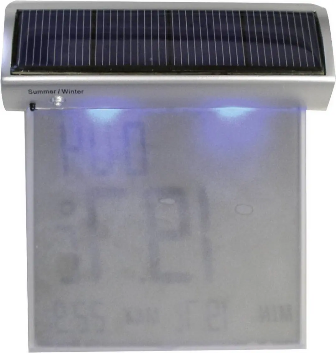 TFA Dostmann Vision Solar Thermometer - Zilver
