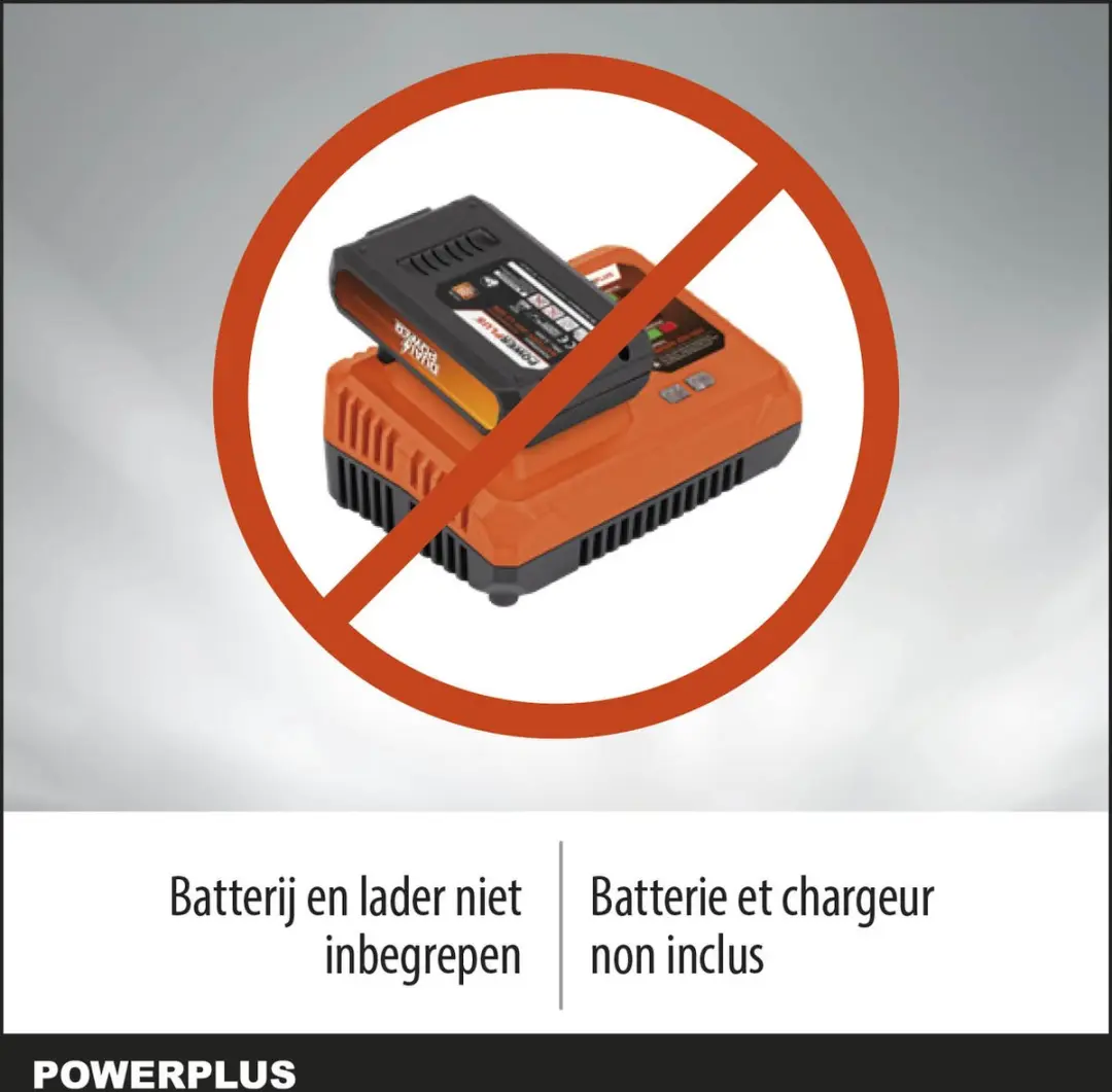 Powerplus Dual Power POWDPG8060 Onkruidverwijderaar - Nylon/Staalborstel