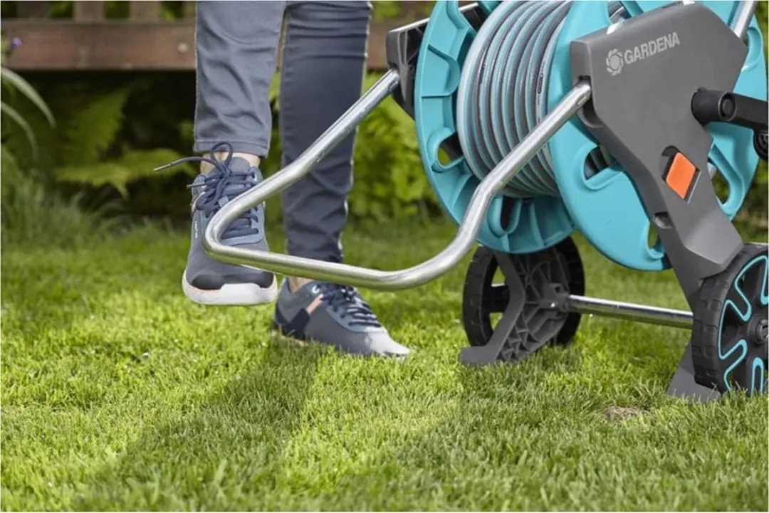 Gardena CleverRoll M Slangenwagen 60m - Turquoise