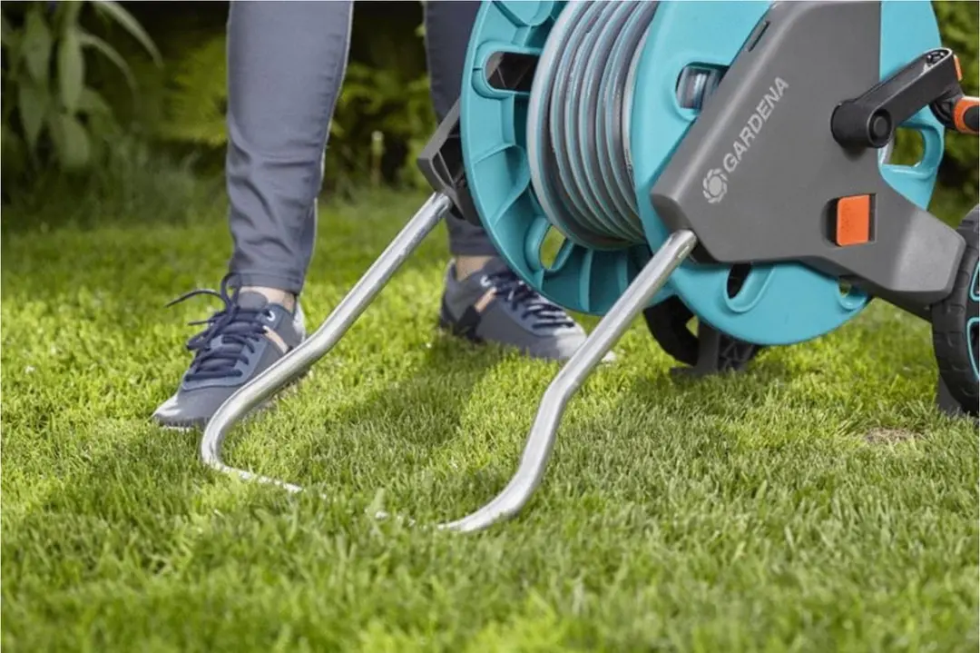 Gardena CleverRoll M Slangenwagen 60m - Turquoise