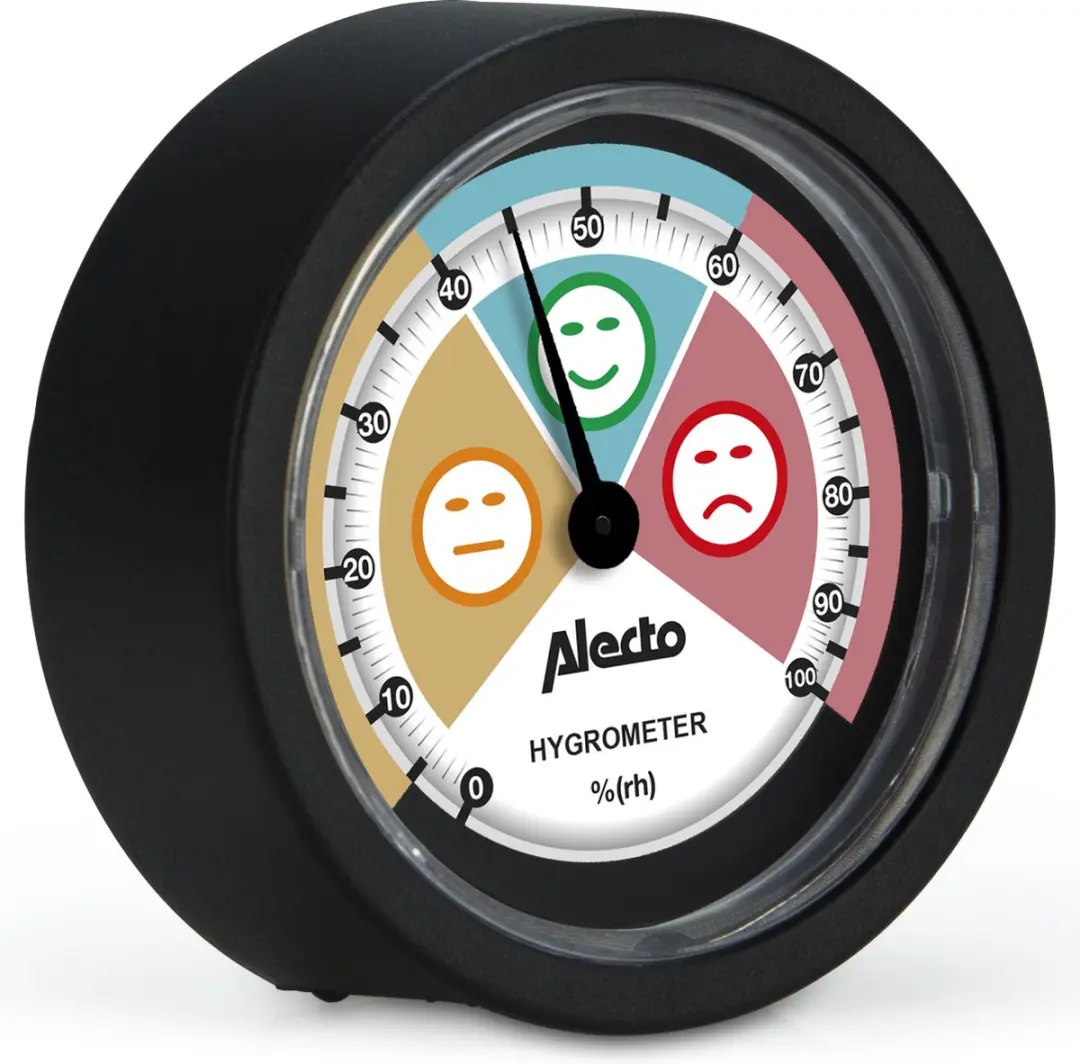 Alecto WS-05 Hygrometer - Zwart