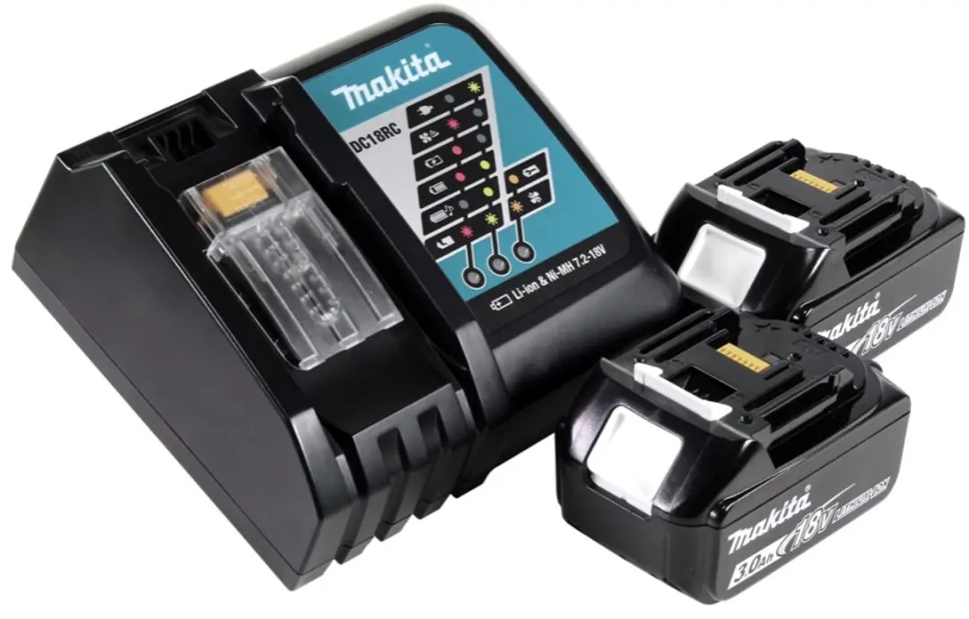 Makita DUB 362 RF Accubladblazer - 2x18V 3.0Ah - 2x Accu + Lader