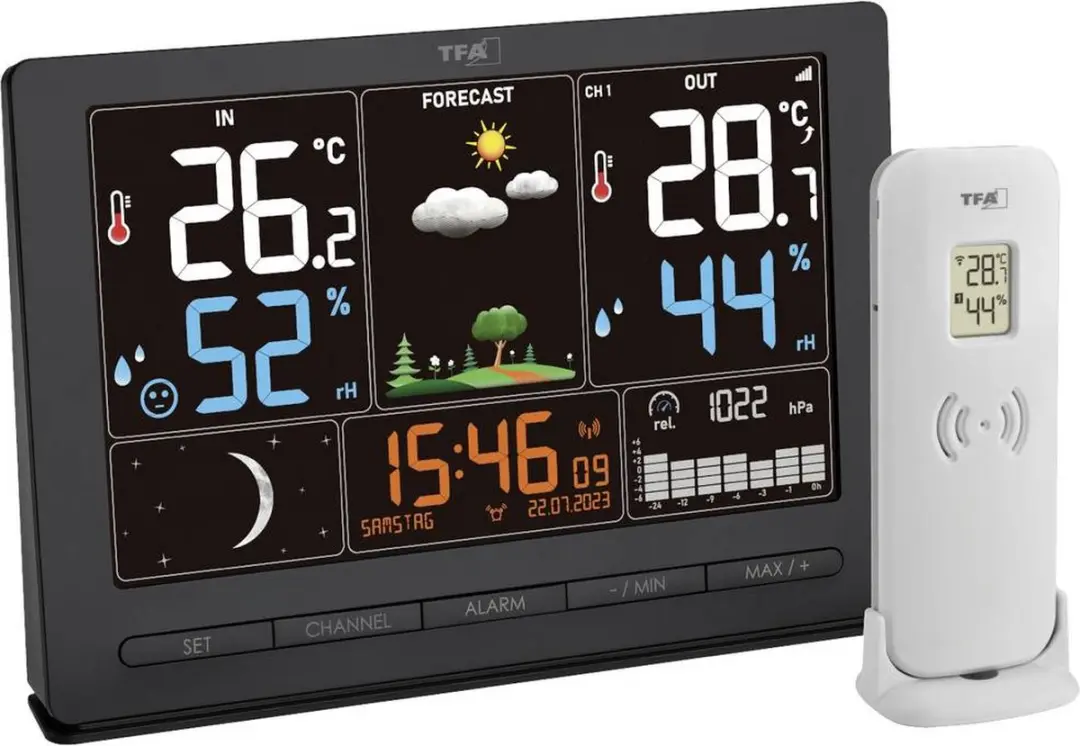 TFA Dostmann SEASON 2 35.1118.01 Draadloos Weerstation